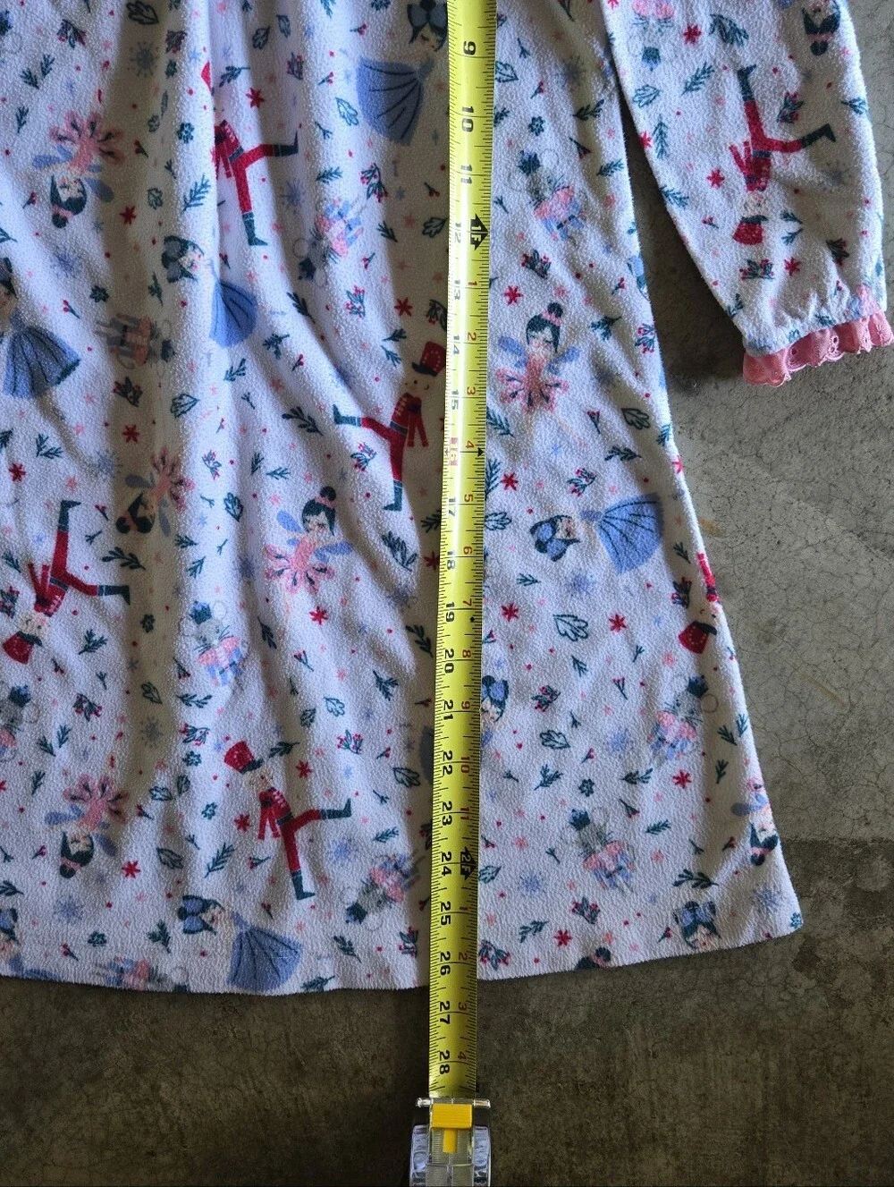 2 For $15 Girls Nutcracker Nightgown Ballet Print Long Sleeve Nightgown 4T
